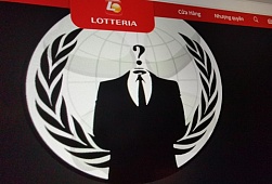 Website Lotteria bị hacker đổi giao diện