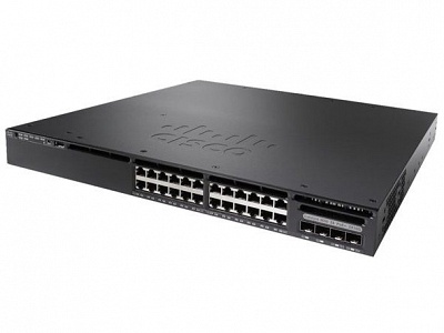Cisco Catalyst 3650 24 Port Data 4x1G Uplink IP Base (WS-C3650-24TS-S)